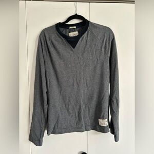 Abercrombie & Fitch Navy Striped Shirt